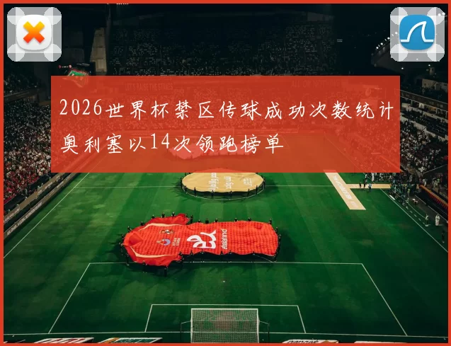 2026世界杯禁区传球成功次数统计奥利塞以14次领跑榜单